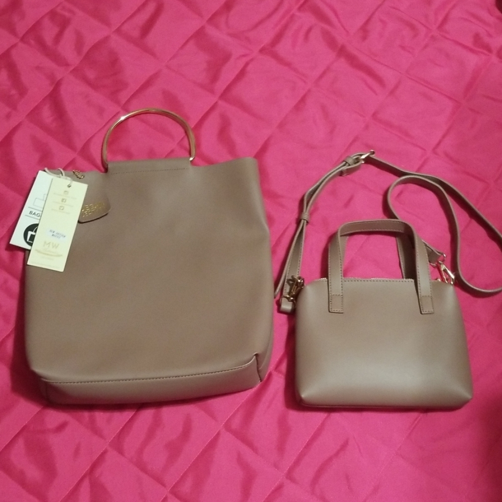 NWT MADISON WEST VEGAN LEATHER PURSES